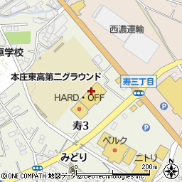 オフハウス本庄店周辺の地図