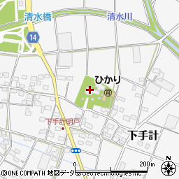 埼玉県深谷市下手計988周辺の地図