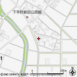 埼玉県深谷市下手計796周辺の地図