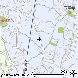 群馬県藤岡市小林101-21周辺の地図