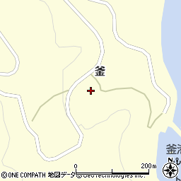 島根県隠岐郡隠岐の島町釜尾崎周辺の地図