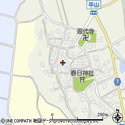 福井県坂井市三国町平山56周辺の地図