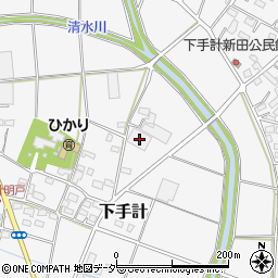 埼玉県深谷市下手計974周辺の地図