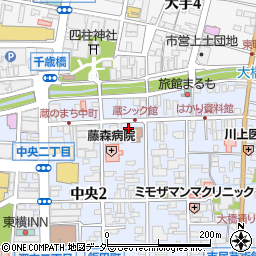 河原紙器株式会社　松本出張所周辺の地図