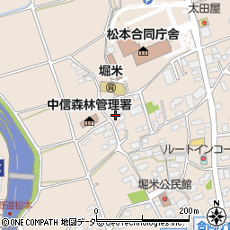 長野県松本市島立1007周辺の地図