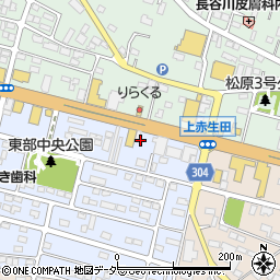 山岡家館林店周辺の地図