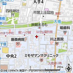 中町商店街振興組合周辺の地図