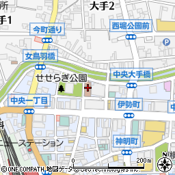 松本商工会議所情報事業部周辺の地図