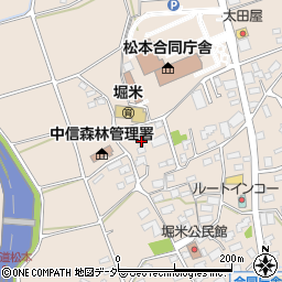 長野県松本市島立1008周辺の地図