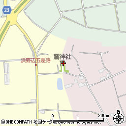 茨城県結城市水海道1周辺の地図