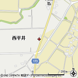 群馬県藤岡市西平井1801周辺の地図