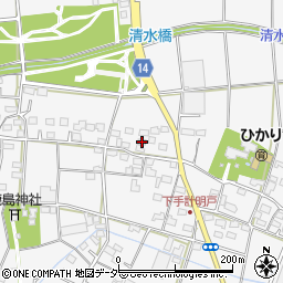 埼玉県深谷市下手計971周辺の地図