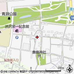 埼玉県深谷市下手計1123周辺の地図