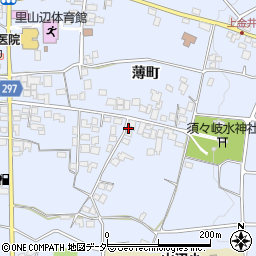 長野県松本市里山辺薄町2797周辺の地図