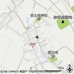 長野県佐久市跡部393周辺の地図