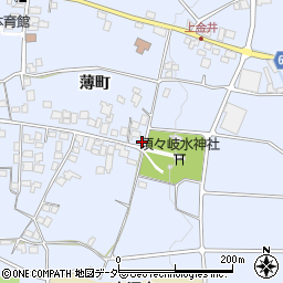 長野県松本市里山辺薄町2785周辺の地図