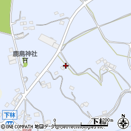 茨城県石岡市下林1314周辺の地図