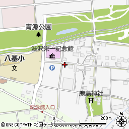 埼玉県深谷市下手計1213周辺の地図