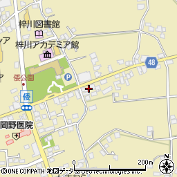 長野県松本市梓川倭1966周辺の地図