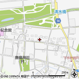 埼玉県深谷市下手計1117周辺の地図