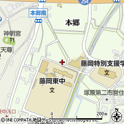 群馬県藤岡市本郷789周辺の地図