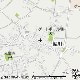 群馬県藤岡市鮎川543周辺の地図