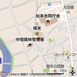 長野県松本市島立1010周辺の地図