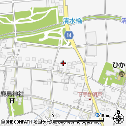 埼玉県深谷市下手計970周辺の地図