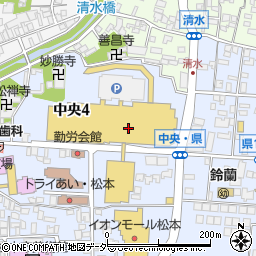 鎌倉パスタ イオンモール松本店周辺の地図