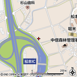 長野県松本市島立1243周辺の地図