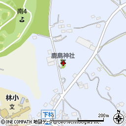 茨城県石岡市下林1305周辺の地図