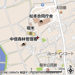 長野県松本市島立1001周辺の地図