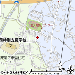 群馬県藤岡市小林54-4周辺の地図