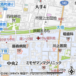 松本蔵の街ビル周辺の地図