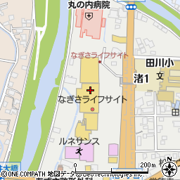 ウエルシア薬局　松本渚店周辺の地図
