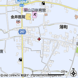 長野県松本市里山辺薄町2867周辺の地図