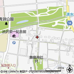 埼玉県深谷市下手計1122周辺の地図