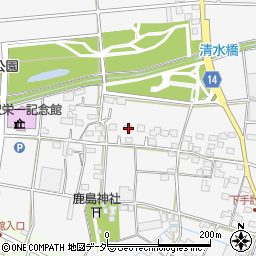 埼玉県深谷市下手計1120周辺の地図