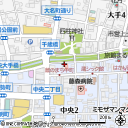 長野證券株式会社　松本支店周辺の地図
