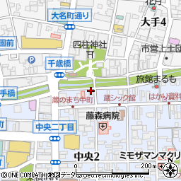 おきな堂 松本 洋食屋周辺の地図