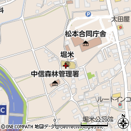 長野県松本市島立1011周辺の地図