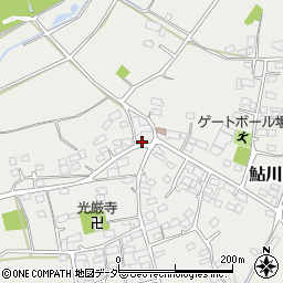 群馬県藤岡市鮎川554周辺の地図