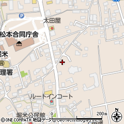 ウエルズ２１松本インター周辺の地図