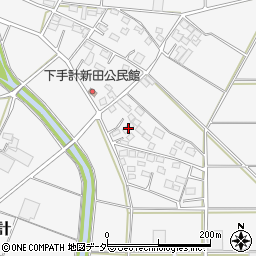 埼玉県深谷市下手計802周辺の地図