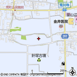 長野県松本市里山辺薄町3108-1周辺の地図