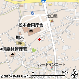 松筑建設会館周辺の地図