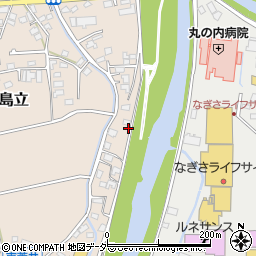 長野県松本市島立493周辺の地図