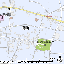 長野県松本市里山辺薄町2775周辺の地図