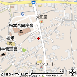 長野県松本市島立990周辺の地図
