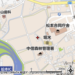 長野県松本市島立1235周辺の地図